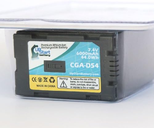 Substituição para baterias de câmera digital CGR-D54 Panasonic CGR-D54 e substituição do carregador-compatível com bateria e carregador da Panasonic Ag-DVX100B