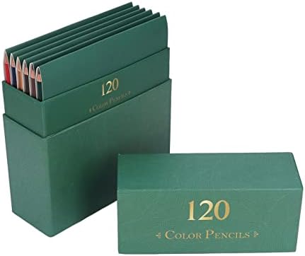 RTLR Lápis de cor PolyChromos, lápis de cor resistente a desbotamento Profissional Criação de cores brilhante para artistas