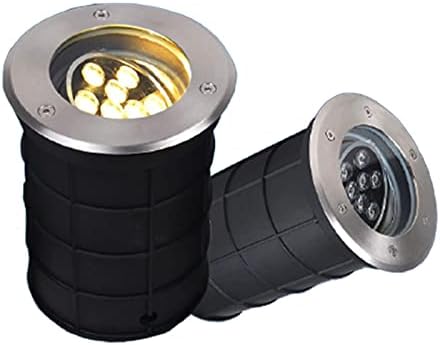 Awsad Inground Light Lights Aço inoxidável IP65 Impervenção a água de 24V e iluminação de jardim incorporado luzes