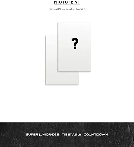 Super Junior D&E - Countdown Álbum ver.)+Pôster dobrado+CultureKorean Gift