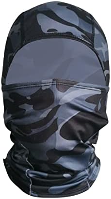 Máscara facial de boblaclava para homens para homens, máscara de esqui de forma full ski capuz tático motocicleta de moto