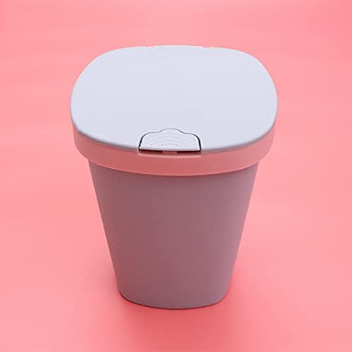 Toyvian Desk Bins Lixeira de cozinha lixo lixo lata de lixo retangular pode plástico plástico lixo lixo lixo cesto para banheiro quarto recipientes de mesa de cozinha
