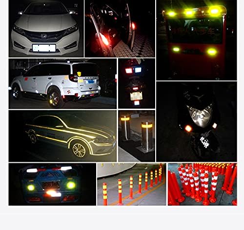 Lzlrun Segurança Marcar adesivos de fita refletiva Carro de carro auto adesivo Tape Automobiles Automobiles Motorcycle