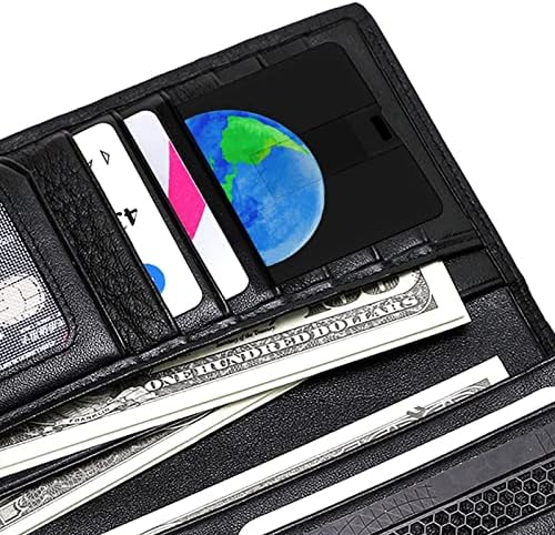 Terra com cartão de crédito em aquarela Drives USB Drrives de memória personalizada Passo corporativo e brindes