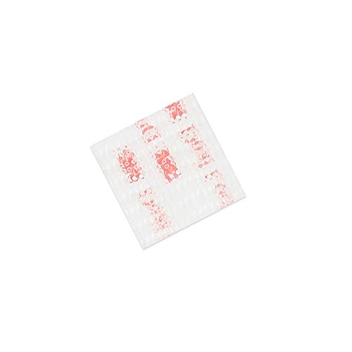 TapeCase, 3M SJ3560, fixador de bloqueio duplo transparente, adesivo de poliolefina, limpo, 1 polegada, 100 pacotes, 1 contagem