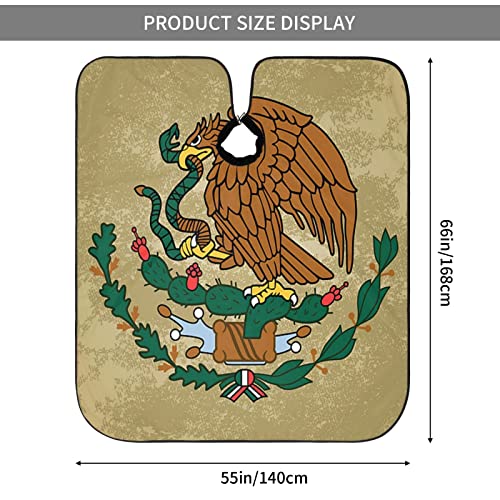 Emblema do México águia 3D Impressão profissional barbeiro de barbeiro de cabelo corte de cabelo corte de cabelo de salão de salão