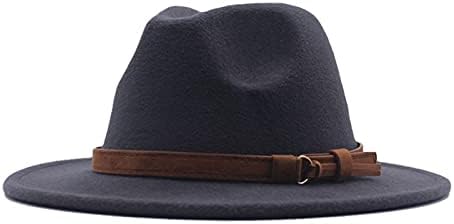 Chapéus de feltro para mulheres pequenas cabeças unissex country chapéus cloche hats mole quente unissex bucks cáps