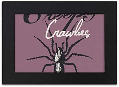 Dihythinker Spider Inseto Carbas de aranha ilustração Pattern Photo Photo Frame Ornamentos Picture Art Painting Presente