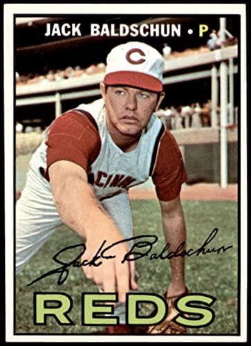 1967 Topps 114 Jack Baldschun Cincinnati Reds Ex/Mt Reds