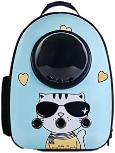 Bolsa de gato de mochila para animais de estimação para fora portátil Backpack transparente portátil Backpack Space Pet Cabin