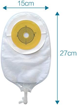 Sacos de colostomia de ostomia de outono, sistema de ostomia de uma peça de 10pcs com fechamento, saco de colostomia drenável, para