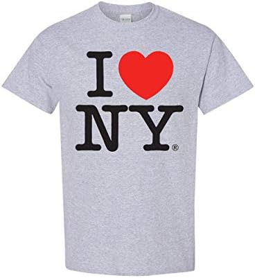 Eu amo Nova York licenciada oficialmente camiseta adulta de NY