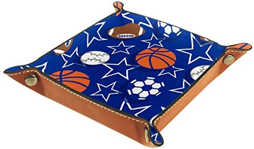 Lyetny Sport Basketball Baseball STARGO ESTRELA DE BASEIRA ARMANADOR ARGANIZER BAVELA Caixa de armazenamento Caddy Caddy Desktop