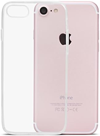 Caso do iPhone 7, capa suave e leve e clara para o pacote de kits de proteção Apple iPhone 7 [2 pacote 2 2.5D Protetores de