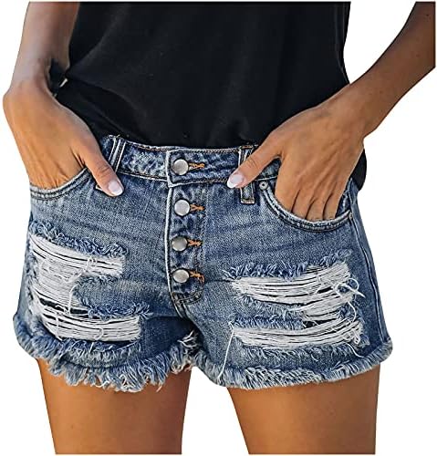 Bolsos de shorts femininos de míshui bolsos de tamanho grande tassel casual short feminino jeans jeans desgastados