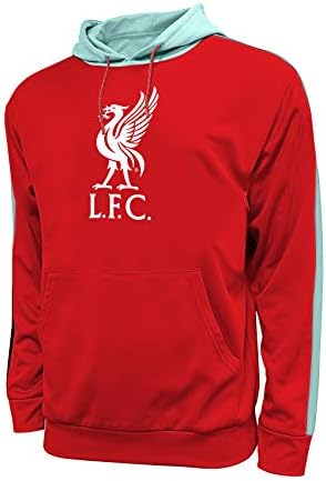 Liverpool FC Oficialmente licenciado com capuz de pulôver adulto masculino