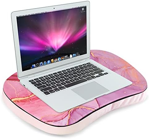 JASENNA LAP LAPTOP - Mesa de volta portátil com almofada de travesseiro, se encaixa no laptop de 15,6 polegadas para
