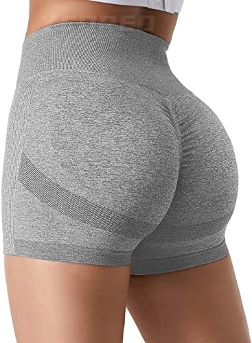 Yeoreo Professional Women Workout Shorts 3,6 Shorts Scrunch Shorts High Suriços High Contour Yoga Biker Shorts