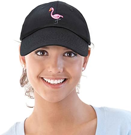 Dalix Flamingo Hat Hat Baseball Cap