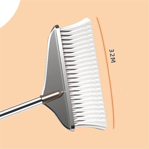 N/A Broom and Dustpan Conjunto combinada de cabelos domésticos Brões de cabelo antiaderentes Conjunto de limpeza de cabelo