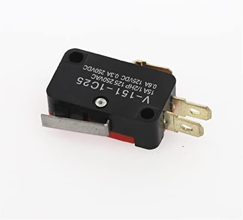 Gande 100pcs V-151-1C25 Micro limite interruptor SPDT NO NC Snap Action AC 125/250V