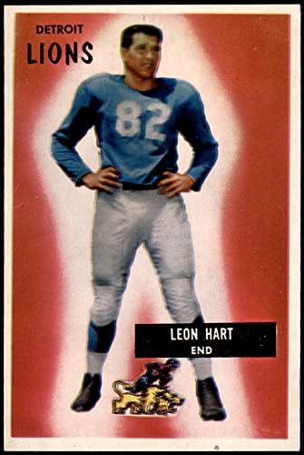 1955 Bowman 19 Leon Hart Detroit Lions NM Lions Notre Dame