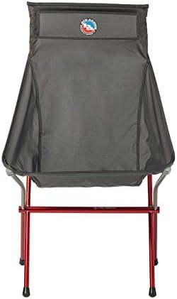 Big Agnes Big Six Camp Chair - Cadeira de acampamento alta e larga com estrutura de alumínio de aeronaves