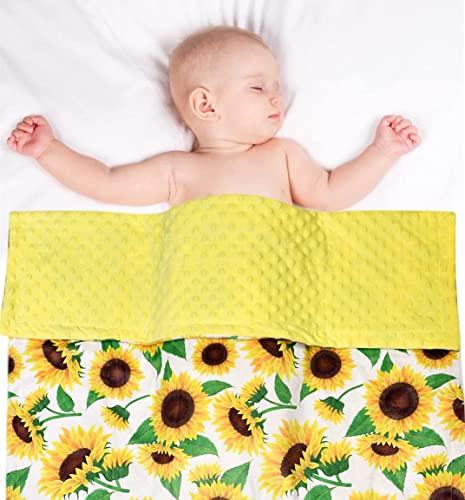 Clanta de bebê Boyoung, cobertor quente e macio para menino ou menina, recebendo cobertor com apoio pontilhado de dupla camada para