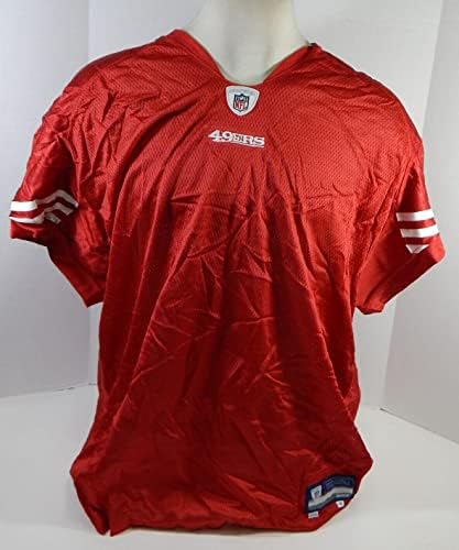 2010 San Francisco 49ers Blank Game emitiu Red Jersey Reebok XXXL DP24145 - Jerseys de jogo NFL não assinado