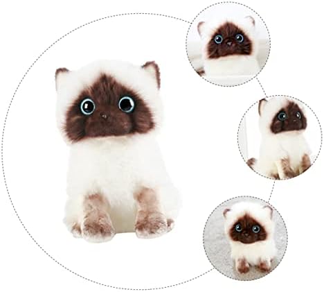 Besportble luxuh brinquedo de brinquedo de pelúcia de pelúcia travesseiro de gato menina de pelúcia de pelúcia gato gato gato gato de pelúcia animal artesanato decoração de luxuos