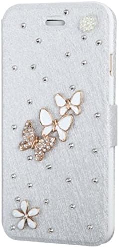 Mybat Silk Texture Diamante Myacket Case para iPhone 6 - Embalagem de varejo - Prata