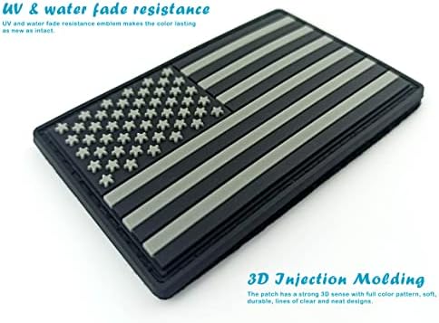 JBCD US American Flag Patch USA Tactical Militar
