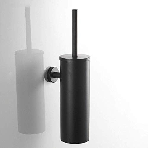 Escova de vaso sanitário montado na parede 304 pincel e suporte de vaso sanitário aço inoxidável, escova de vaso sanitário para