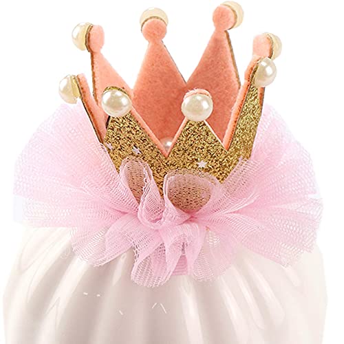 1pc Crown Hairpin Birthday's Parth Princess Coroa Cabelo garotinho