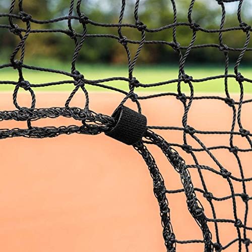 Tela do softball da fortaleza - rede de arremesso e quadro para aperfeiçoar sua técnica de rebatidas | Equipamento de