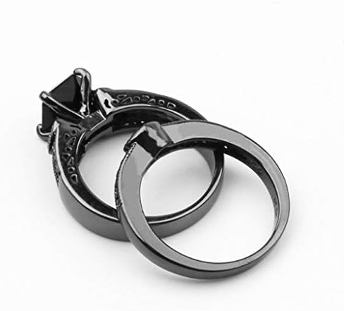 2023 novo anel de diamante oco Hollow Creative Black Ladies Love Rings Small Ring