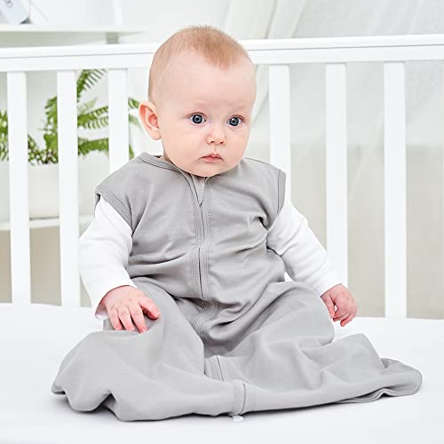 LOOXII Baby Sack Sack 12-18 meses algodão 0.5TOG Cobertão vestível Bagamento de dormir de bebê macio confortável
