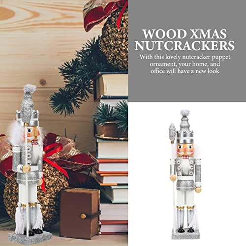 Luozzy Christmas Wooden Nutcracker Figura