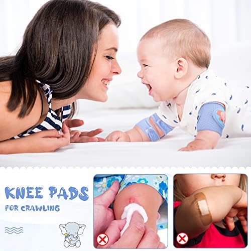 5 pares joelheiras bebês para joelheiras rastejantes para protetor ajustável para bebês para criança menino aquecedores de perna de meninas para crianças