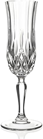 Os copos de cristal elegantes e modernos para hospedar festas e eventos - Double Old Fashioned, conjunto de 6, 9 onças.