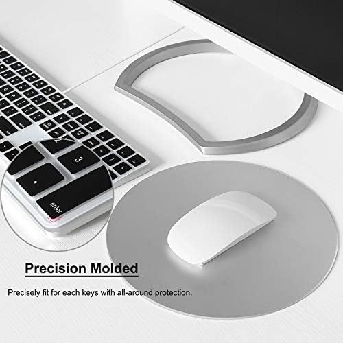 Cappa do teclado de silicone pele para teclado USB com fio com teclado numérico MB110LL/B US Protector Acessórios de
