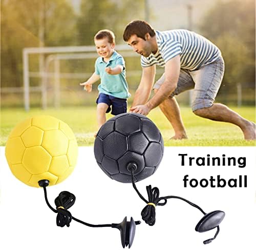 Rayuwen Football Training Ball 14cm TPU Treination Practice Belt com corda de futebol ao ar livre tocando brinquedo para iniciantes
