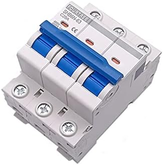 Uncaso 3 pólo DIN Mini circuito do circuito doméstico Caixa de distribuição de ar de distribuição Mecânica Proteção do motor Impressão a laser