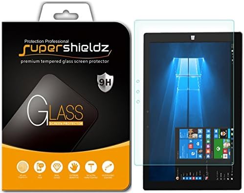 SuperShieldz projetado para Microsoft Surface 3 Protetor de tela de vidro temperado, anti -arranhão, bolhas sem bolhas