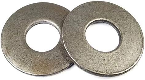 Arruelas planas de aço liso - Grau 8 SAE 1/2 Qty 100