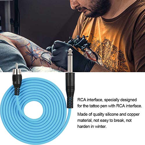 Tattoo Machine Hook Line Silicone Gincel Line para RCA RCA RCA Tattoo Tattoo Tattoo Potwear Fotion Cord Cord Occessory Fit Tattoo Artist