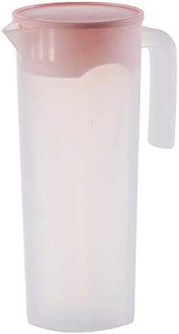 Doitool Buneiro transparente Recipiente limpo Larra de água grande com tampa de tampa de água PARREGA DE TEA ICED PARRECENDO
