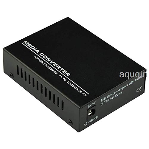 Conversor de mídia Ethernet Gigabit transceptor de fibra LC de fibra dupla, 10/10/1000m TX para SFP com um módulo SFP 1,25
