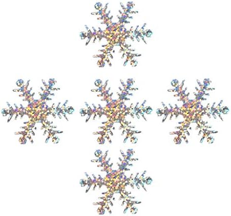 Balsam Garland Christmas Prata Snowflake Gold 4cm Decoração de Natal de Christmas 100pc Decoração de casa Decoração Wratth Christmas