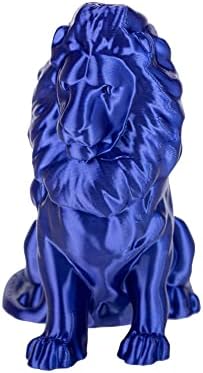 Silk Pla Pro Silk Royal Blue Pla Filamento de 1,75 mm 1kg 3d Filamento 3D Materiais de impressão sedosa metal metálico Pla Pro Plus Blue Filamento CC3D